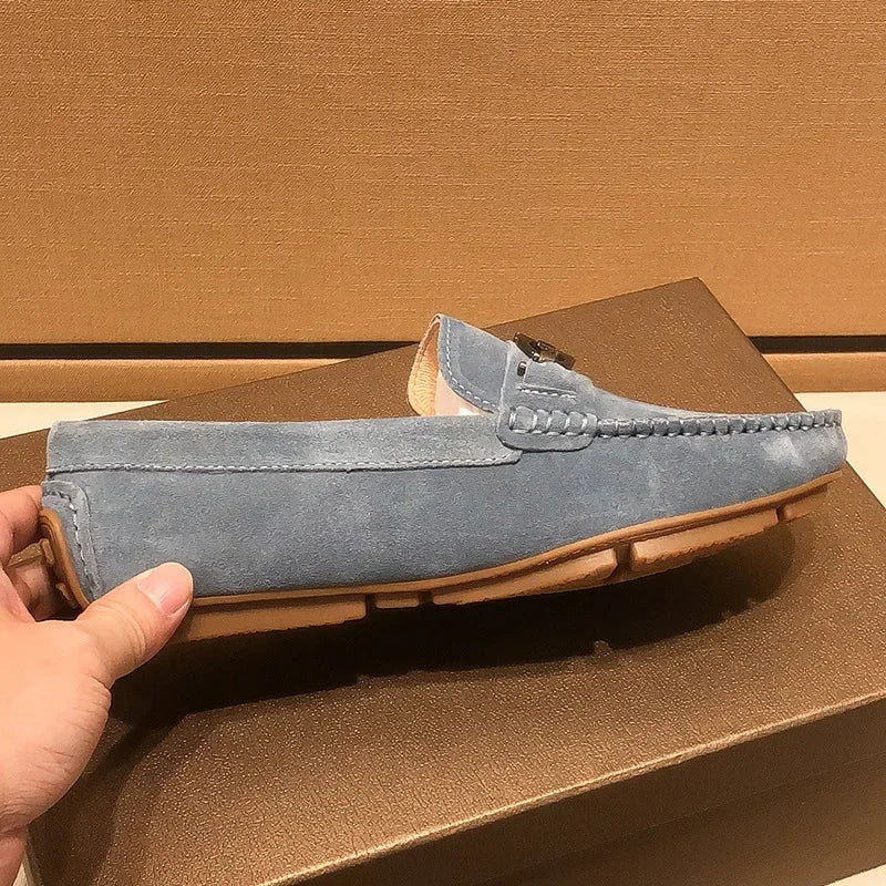 Côté mocassin à mors gris