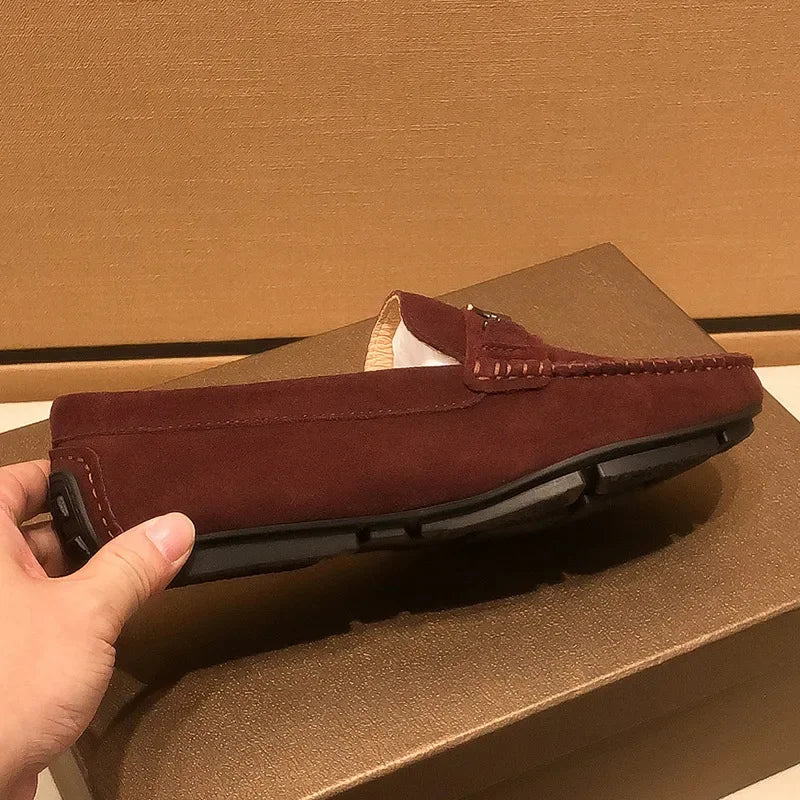 Côté mocassin à mors marron