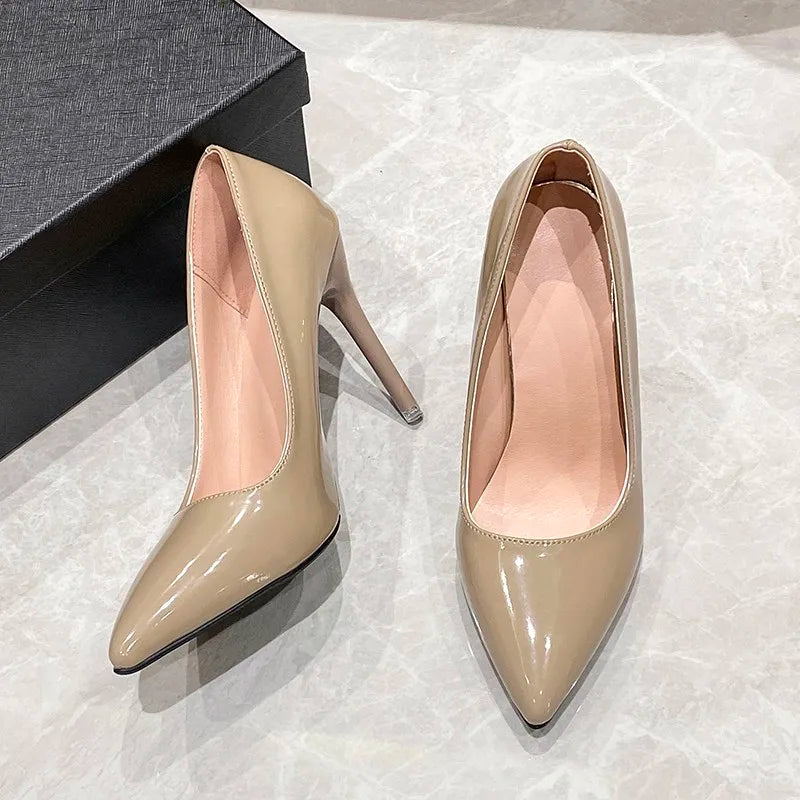 Escarpin mocassin khaki
