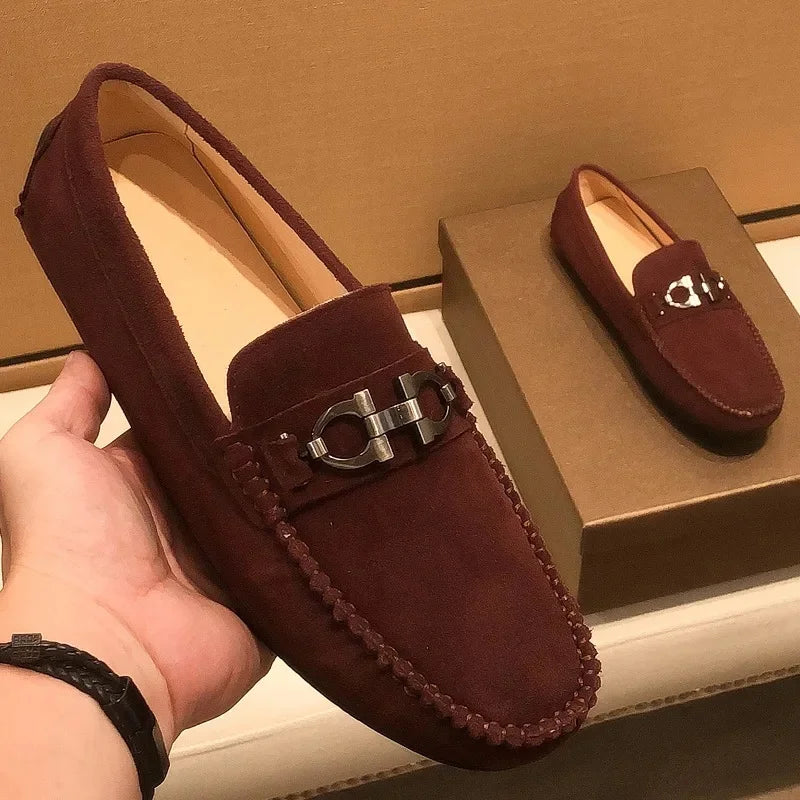 Mocassin à mors marron