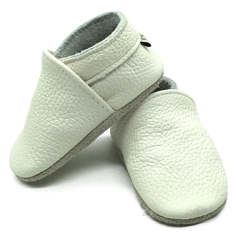 Mocassin bébé vert