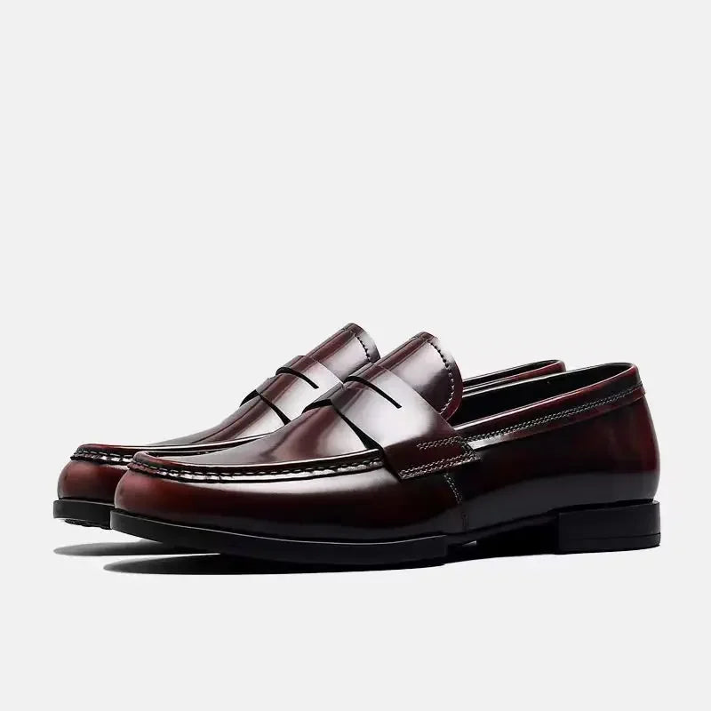 Mocassin aubergine