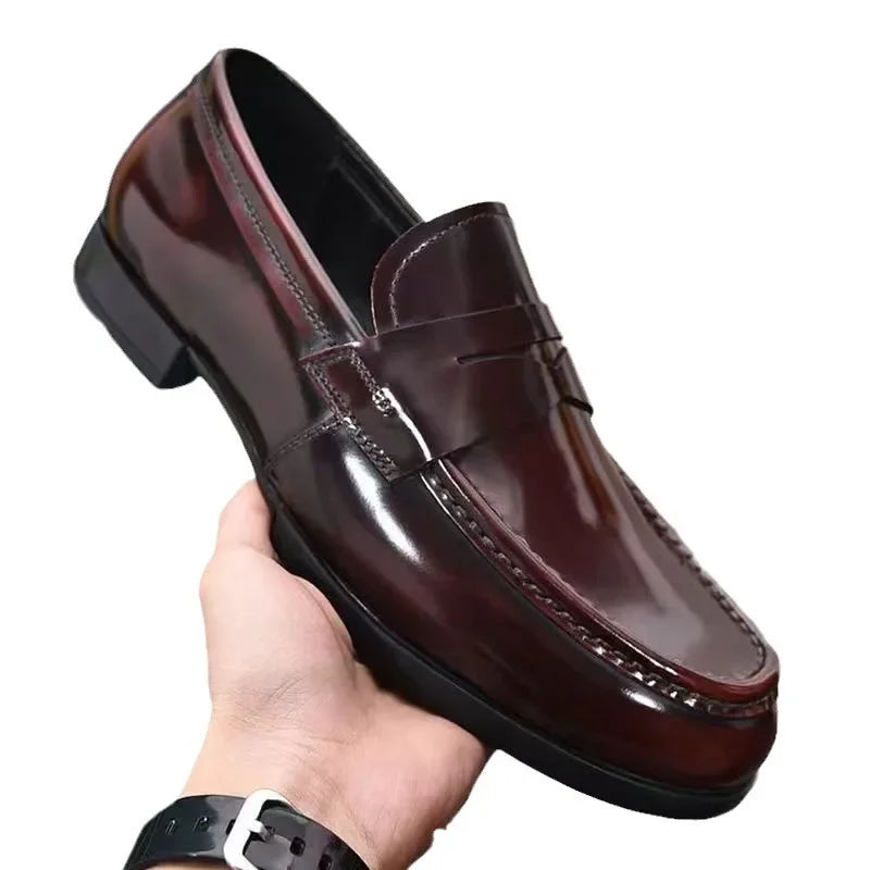 Mocassin aubergine