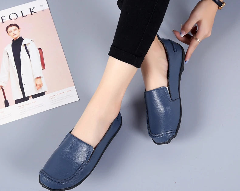 Mocassin bateau femme