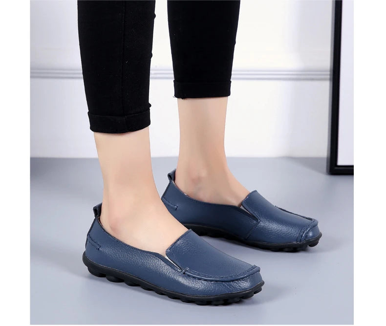 Mocassin bateau femme