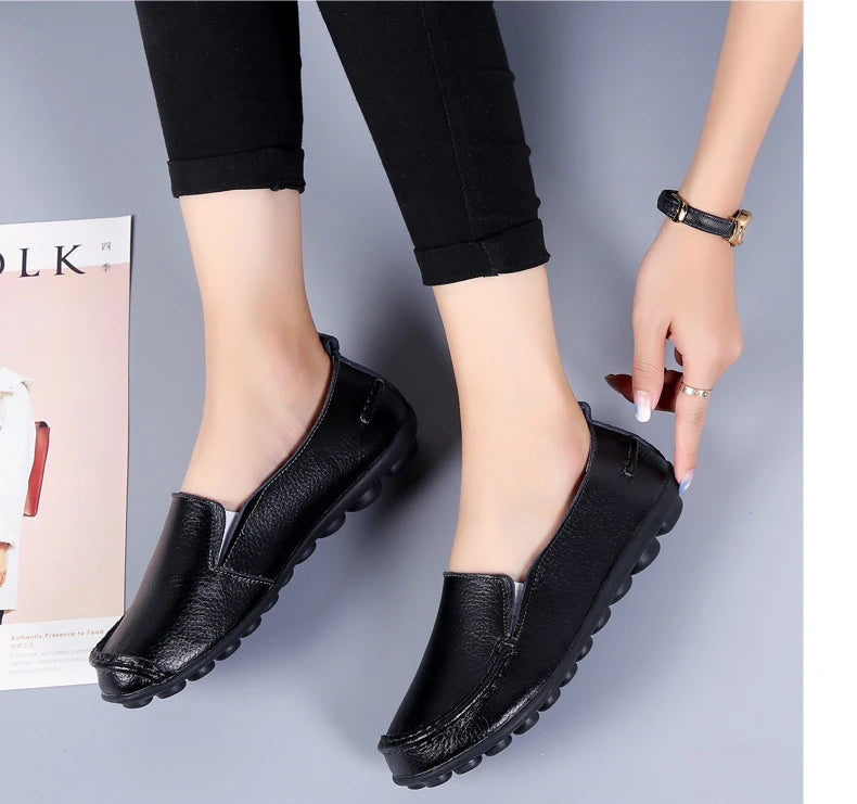 Mocassin bateau femme