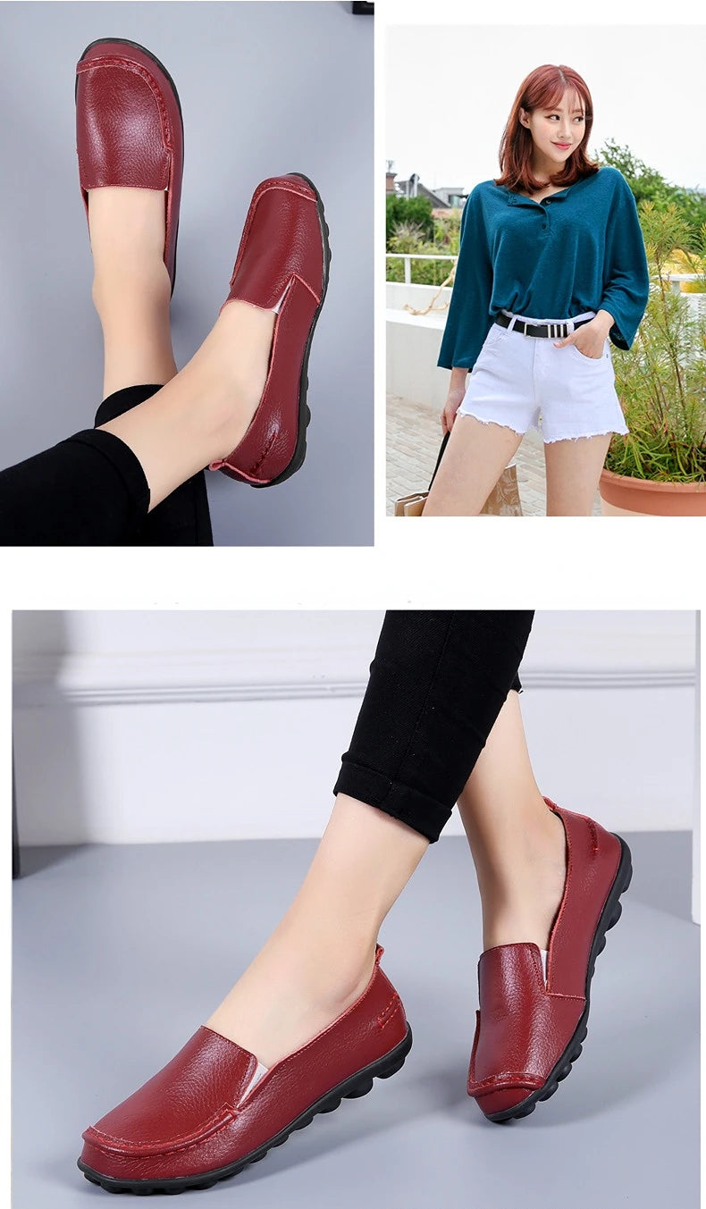 Mocassin bateau femme